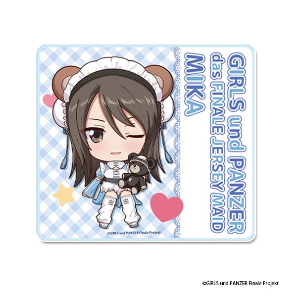 ガールズ＆パンツァー 最終章 ぷちちょこアクリルコースター【ミカ】ジャージメイドver.