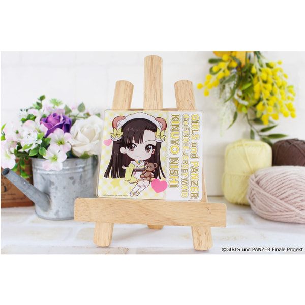 ガールズ＆パンツァー 最終章 ぷちちょこアクリルコースター【西絹代】ジャージメイドver.