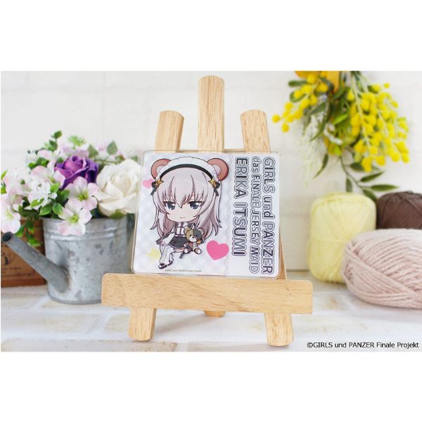 ガールズ＆パンツァー 最終章 ぷちちょこアクリルコースター【逸見エリカ】ジャージメイドver.