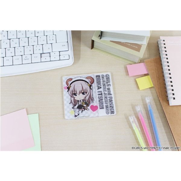 ガールズ＆パンツァー 最終章 ぷちちょこアクリルコースター【逸見エリカ】ジャージメイドver.