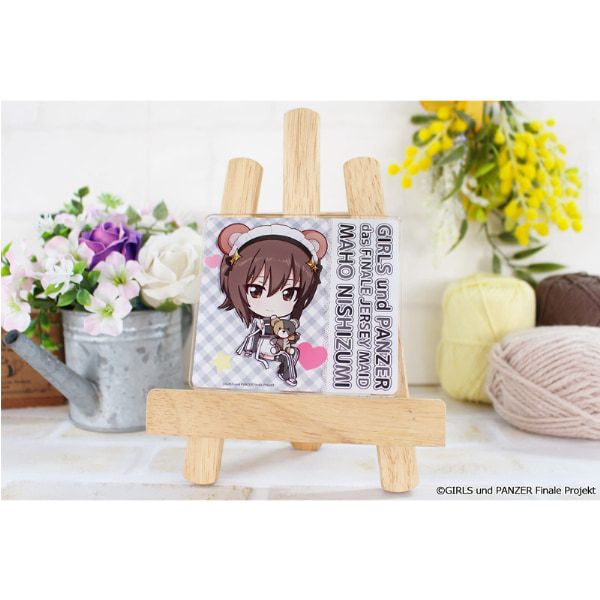 ガールズ＆パンツァー 最終章 ぷちちょこアクリルコースター【西住まほ】ジャージメイドver.