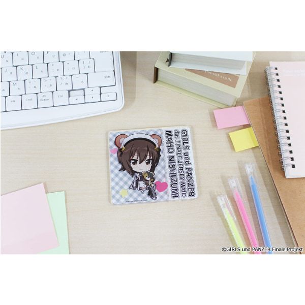 ガールズ＆パンツァー 最終章 ぷちちょこアクリルコースター【西住まほ】ジャージメイドver.