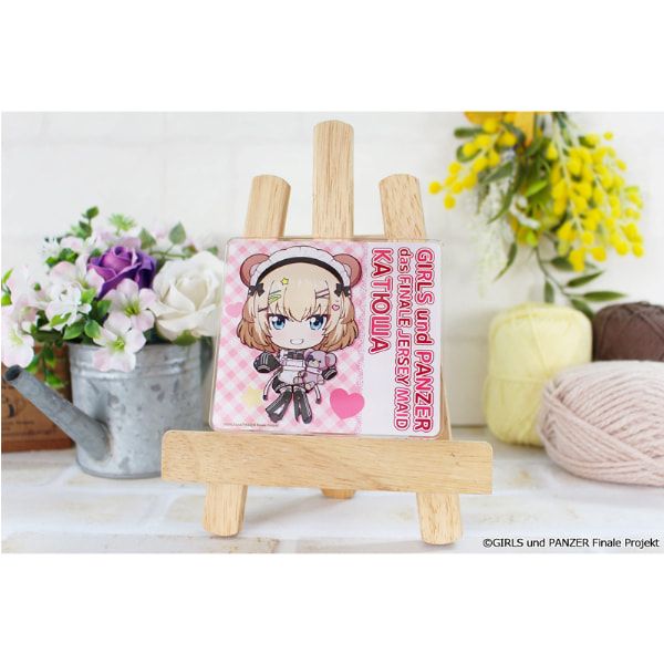 ガールズ＆パンツァー 最終章 ぷちちょこアクリルコースター【カチューシャ】ジャージメイドver.