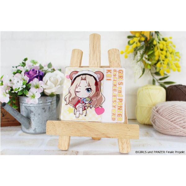 ガールズ＆パンツァー 最終章 ぷちちょこアクリルコースター【ケイ】ジャージメイドver.