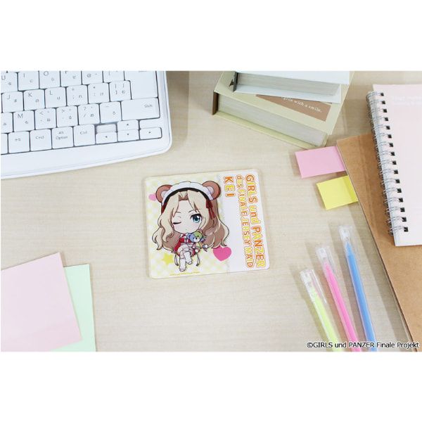 ガールズ＆パンツァー 最終章 ぷちちょこアクリルコースター【ケイ】ジャージメイドver.
