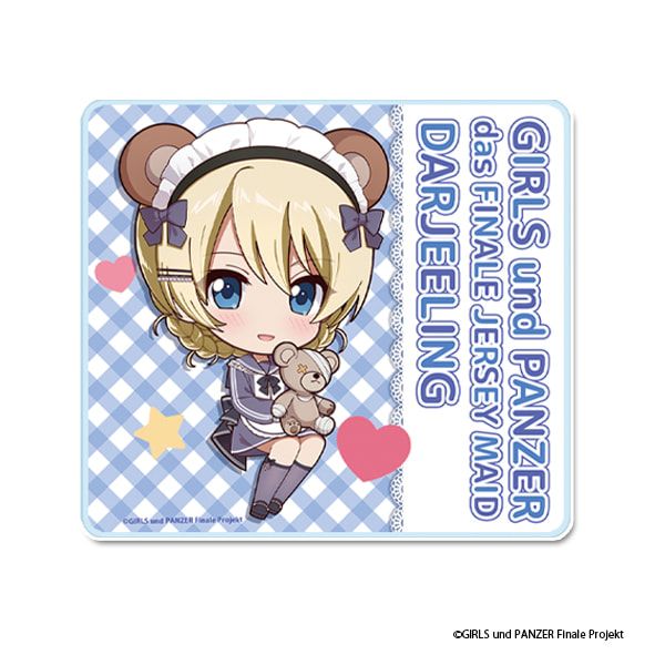ガールズ＆パンツァー 最終章 ぷちちょこアクリルコースター【ダージリン】ジャージメイドver.