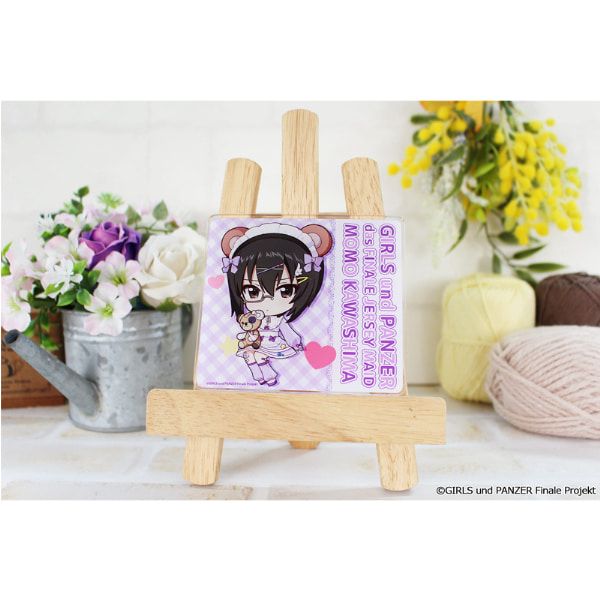 ガールズ＆パンツァー 最終章 ぷちちょこアクリルコースター【河嶋桃】ジャージメイドver.