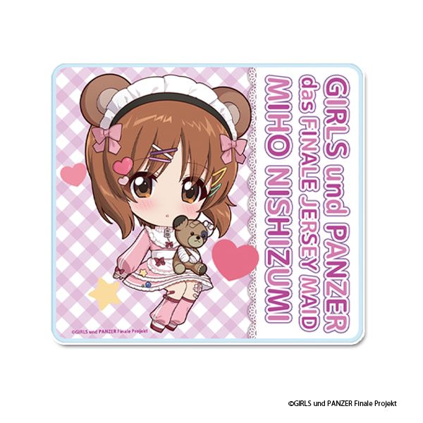 ガールズ＆パンツァー 最終章 ぷちちょこアクリルコースター【西住みほ】ジャージメイドver.