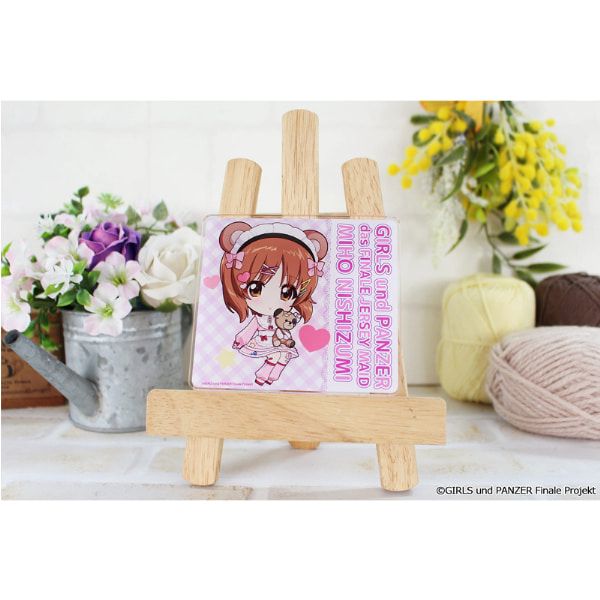 ガールズ＆パンツァー 最終章 ぷちちょこアクリルコースター【西住みほ】ジャージメイドver.