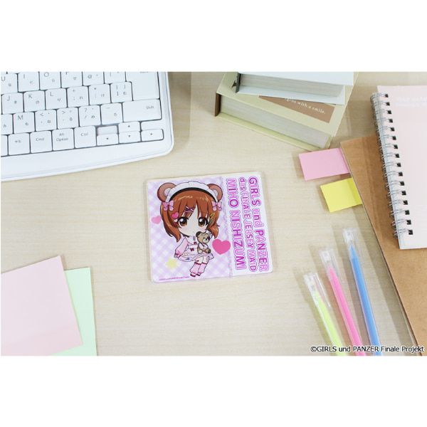 ガールズ＆パンツァー 最終章 ぷちちょこアクリルコースター【西住みほ】ジャージメイドver.