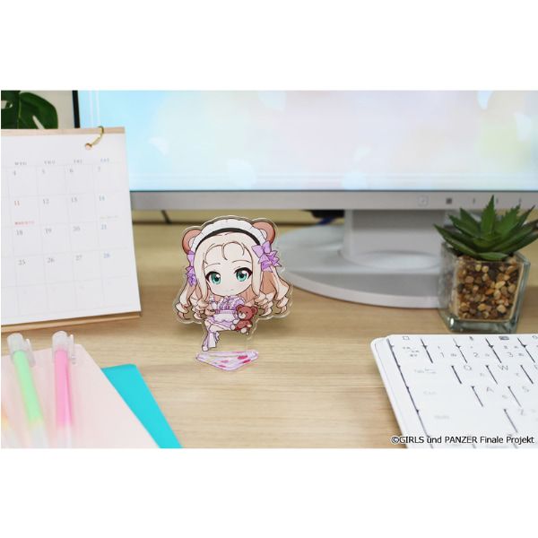 ガールズ＆パンツァー 最終章 ぷちちょこアクリルスタンド【マリー】ジャージメイドver.