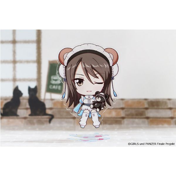 ガールズ＆パンツァー 最終章 ぷちちょこアクリルスタンド【ミカ】ジャージメイドver.