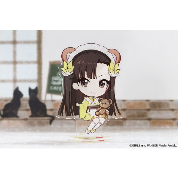 ガールズ＆パンツァー 最終章 ぷちちょこアクリルスタンド【西絹代】ジャージメイドver.