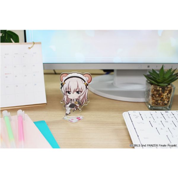 ガールズ＆パンツァー 最終章 ぷちちょこアクリルスタンド【逸見エリカ】ジャージメイドver.