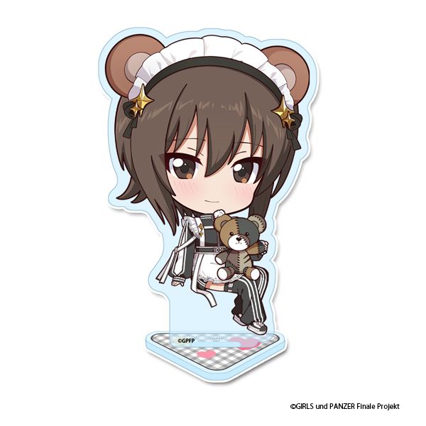 ガールズ＆パンツァー 最終章 ぷちちょこアクリルスタンド【西住まほ】ジャージメイドver.