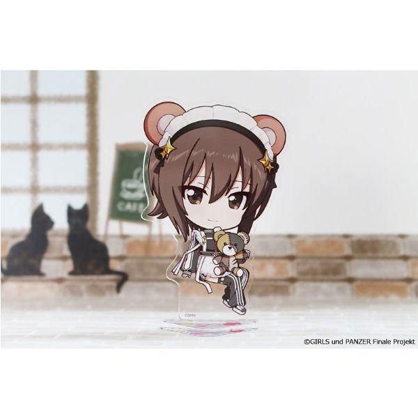 ガールズ＆パンツァー 最終章 ぷちちょこアクリルスタンド【西住まほ】ジャージメイドver.