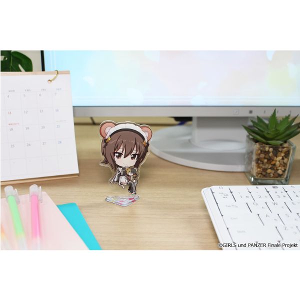 ガールズ＆パンツァー 最終章 ぷちちょこアクリルスタンド【西住まほ】ジャージメイドver.