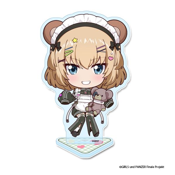 ガールズ＆パンツァー 最終章 ぷちちょこアクリルスタンド【カチューシャ】ジャージメイドver.