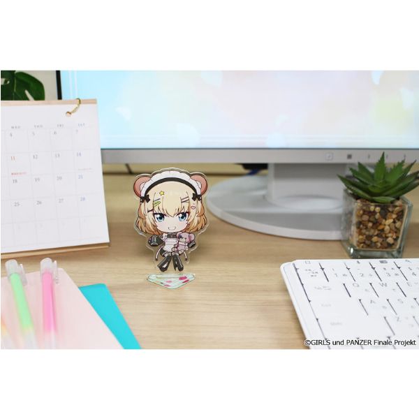 ガールズ＆パンツァー 最終章 ぷちちょこアクリルスタンド【カチューシャ】ジャージメイドver.