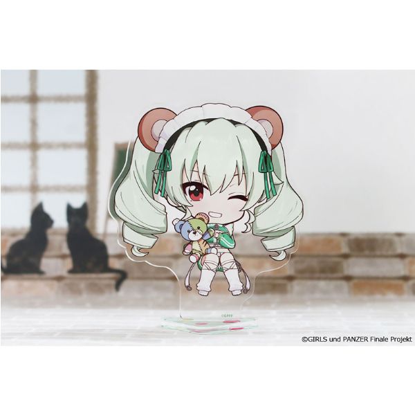 ガールズ＆パンツァー 最終章 ぷちちょこアクリルスタンド【アンチョビ】ジャージメイドver.