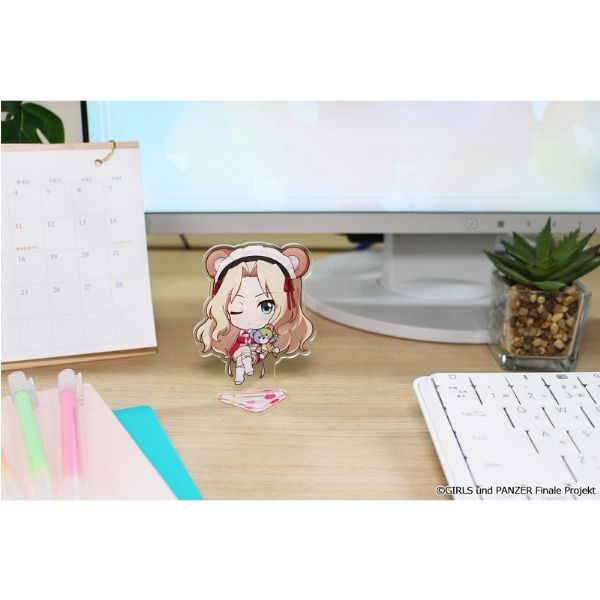 ガールズ＆パンツァー 最終章 ぷちちょこアクリルスタンド【ケイ】ジャージメイドver.