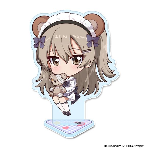 ガールズ＆パンツァー 最終章 ぷちちょこアクリルスタンド【島田愛里寿】ジャージメイドver.