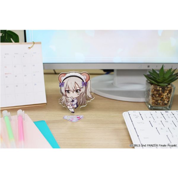 ガールズ＆パンツァー 最終章 ぷちちょこアクリルスタンド【島田愛里寿】ジャージメイドver.