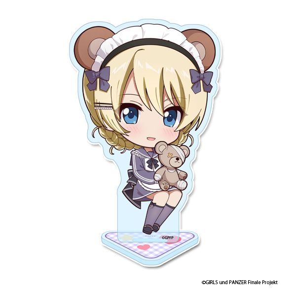 ガールズ＆パンツァー 最終章 ぷちちょこアクリルスタンド【ダージリン】ジャージメイドver.