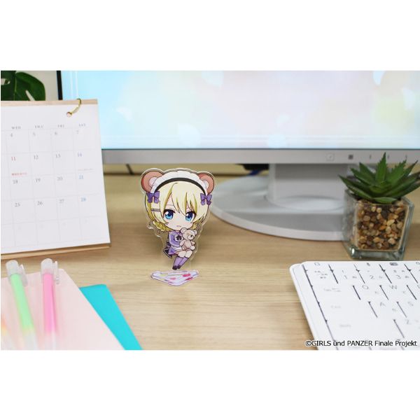 ガールズ＆パンツァー 最終章 ぷちちょこアクリルスタンド【ダージリン】ジャージメイドver.