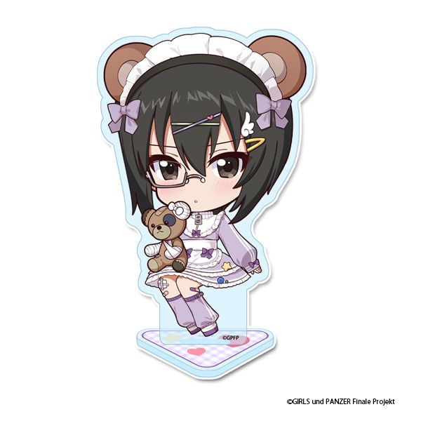 ガールズ＆パンツァー 最終章 ぷちちょこアクリルスタンド【河嶋桃】ジャージメイドver.