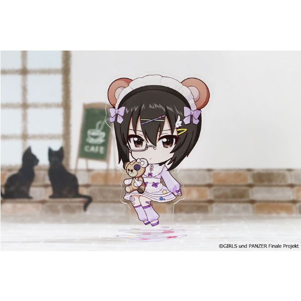 ガールズ＆パンツァー 最終章 ぷちちょこアクリルスタンド【河嶋桃】ジャージメイドver.
