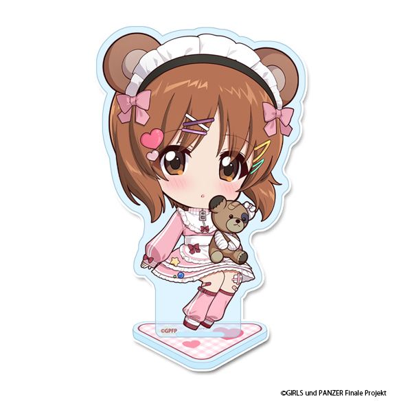 ガールズ＆パンツァー 最終章 ぷちちょこアクリルスタンド【西住みほ】ジャージメイドver.