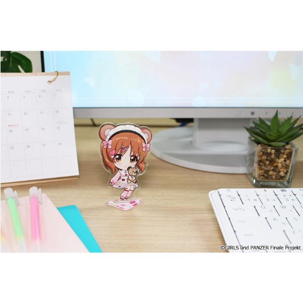 ガールズ＆パンツァー 最終章 ぷちちょこアクリルスタンド【西住みほ】ジャージメイドver.