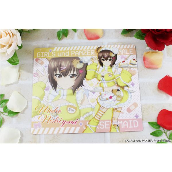 ガールズ＆パンツァー 最終章 描き下ろし マウスパッド【西住まほ】ジャージメイドver.