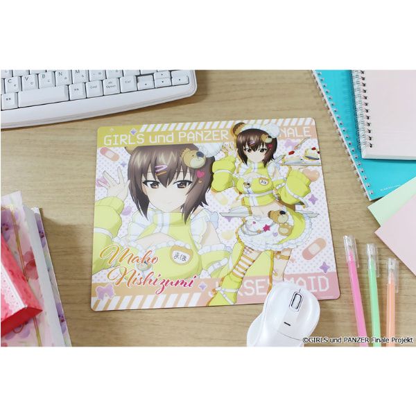 ガールズ＆パンツァー 最終章 描き下ろし マウスパッド【西住まほ】ジャージメイドver.