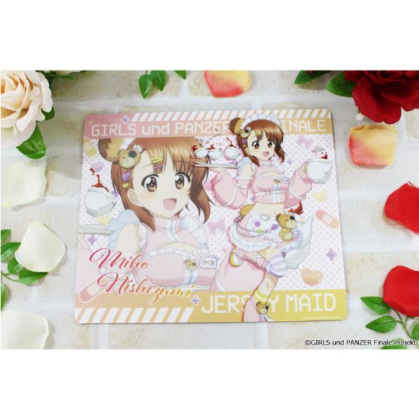 ガールズ＆パンツァー 最終章 描き下ろし マウスパッド【西住みほ】ジャージメイドver.