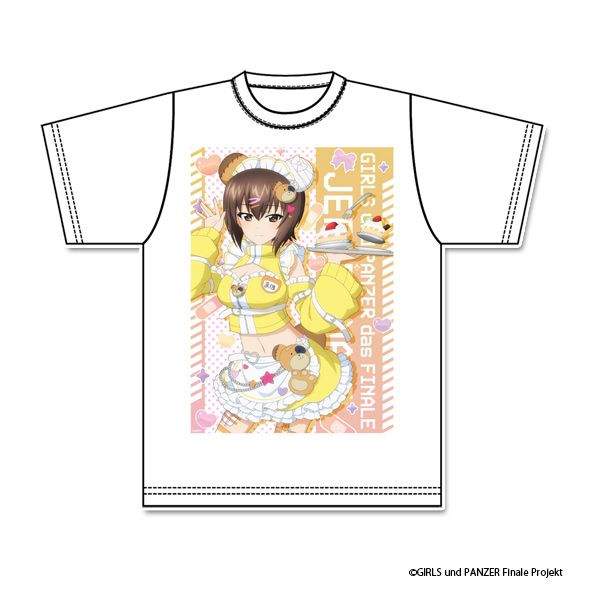 ガールズ＆パンツァー 最終章 描き下ろし グラフィックTシャツ【西住まほ】ジャージメイドver.