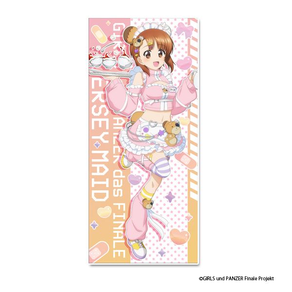 ガールズ＆パンツァー 最終章 描き下ろし スポーツタオル【西住みほ】ジャージメイドver.