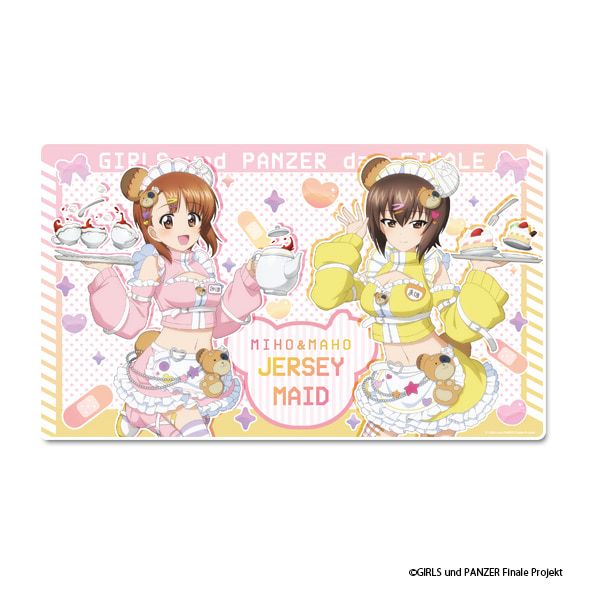 ガールズ＆パンツァー 最終章 描き下ろし デスクマット【西住みほ＆西住まほ】ジャージメイドver.