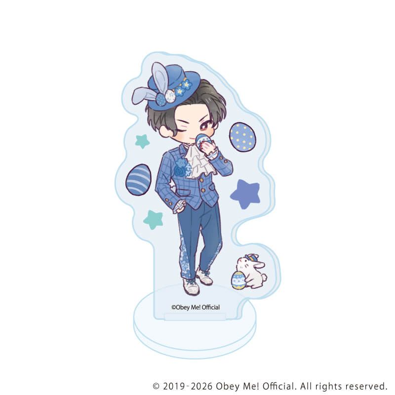 アクリルぷちスタンド「Obey Me! Nightbringer」22/イースターver.コンプリートセット(全7種)(レトロアートイラスト)