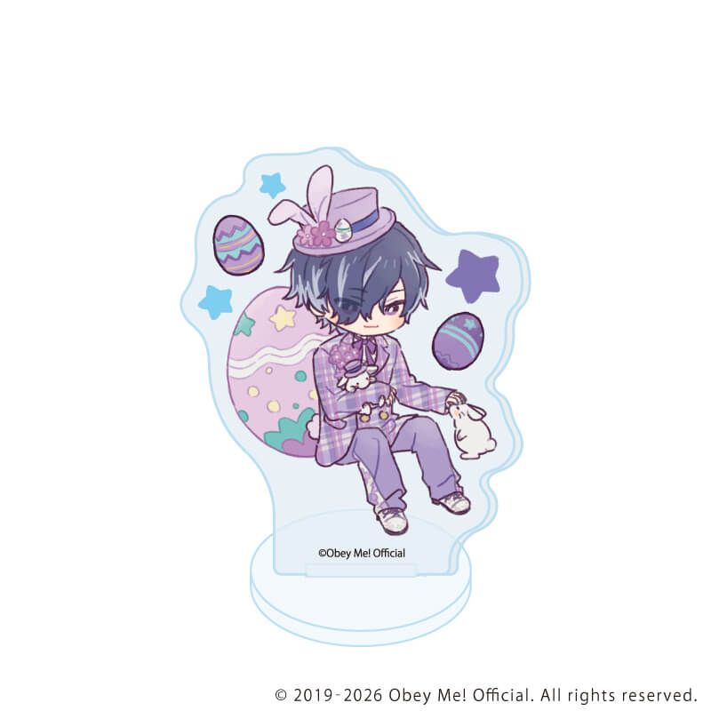 アクリルぷちスタンド「Obey Me! Nightbringer」22/イースターver.コンプリートセット(全7種)(レトロアートイラスト)