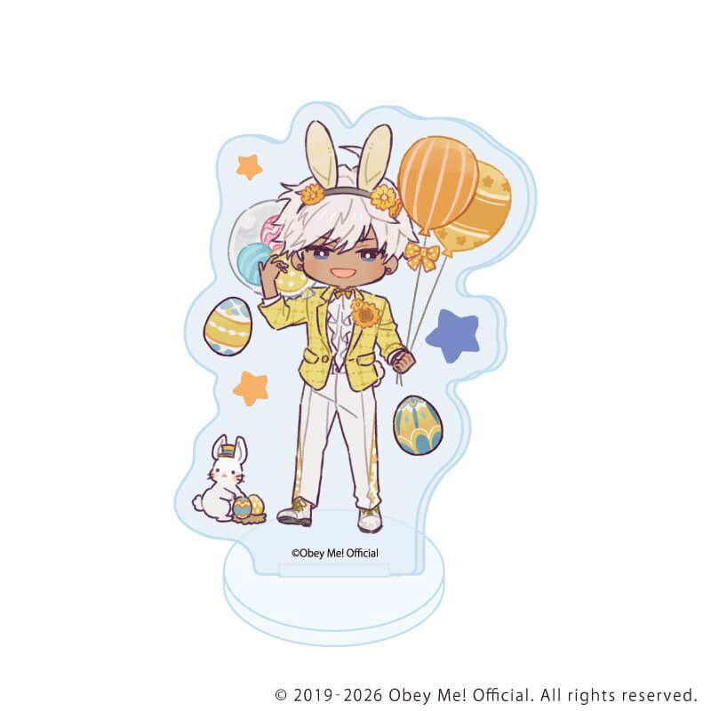 アクリルぷちスタンド「Obey Me! Nightbringer」22/イースターver.ブラインド(7種)(レトロアートイラスト)