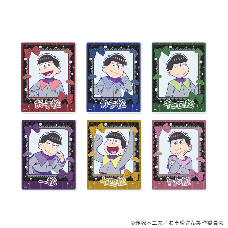 アクリルカード「おそ松さん」01/和風セーラーver. コンプリートセット(全6種)(描き下ろしイラスト)