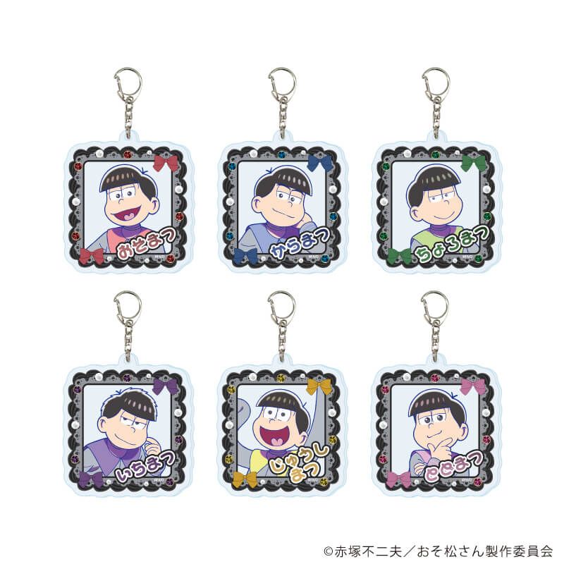 アクリルキーホルダー「おそ松さん」04/和風セーラーver. ブラインド(6種)(描き下ろしイラスト)