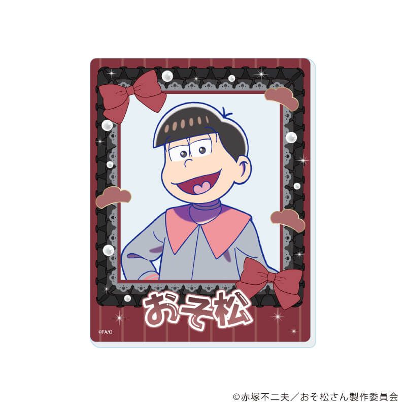 アクリルカード「おそ松さん」01/和風セーラーver. ブラインド(6種)(描き下ろしイラスト)