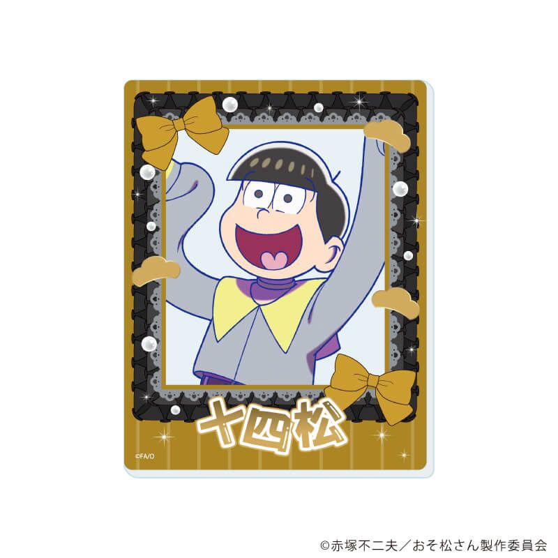 アクリルカード「おそ松さん」01/和風セーラーver. ブラインド(6種)(描き下ろしイラスト)