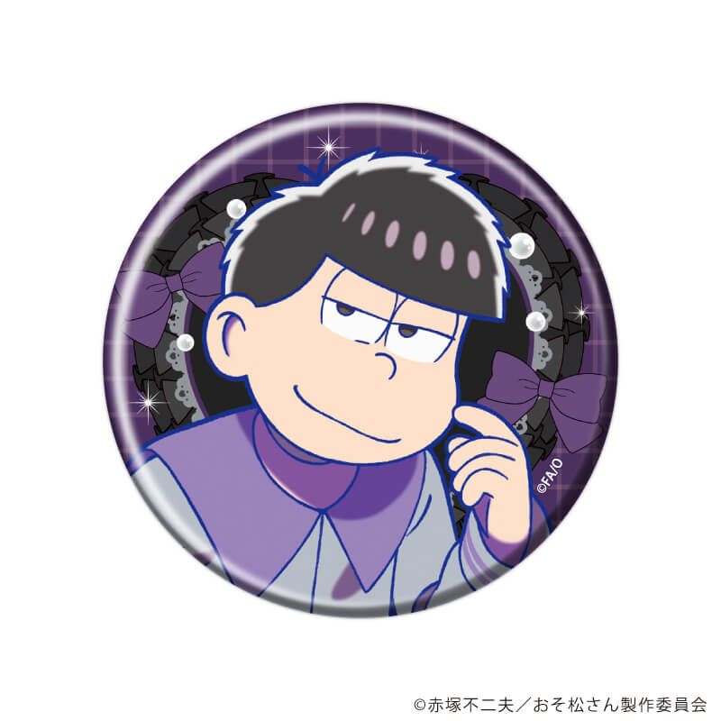 缶バッジ「おそ松さん」05/和風セーラーver. ブラインド(6種)(描き下ろしイラスト)