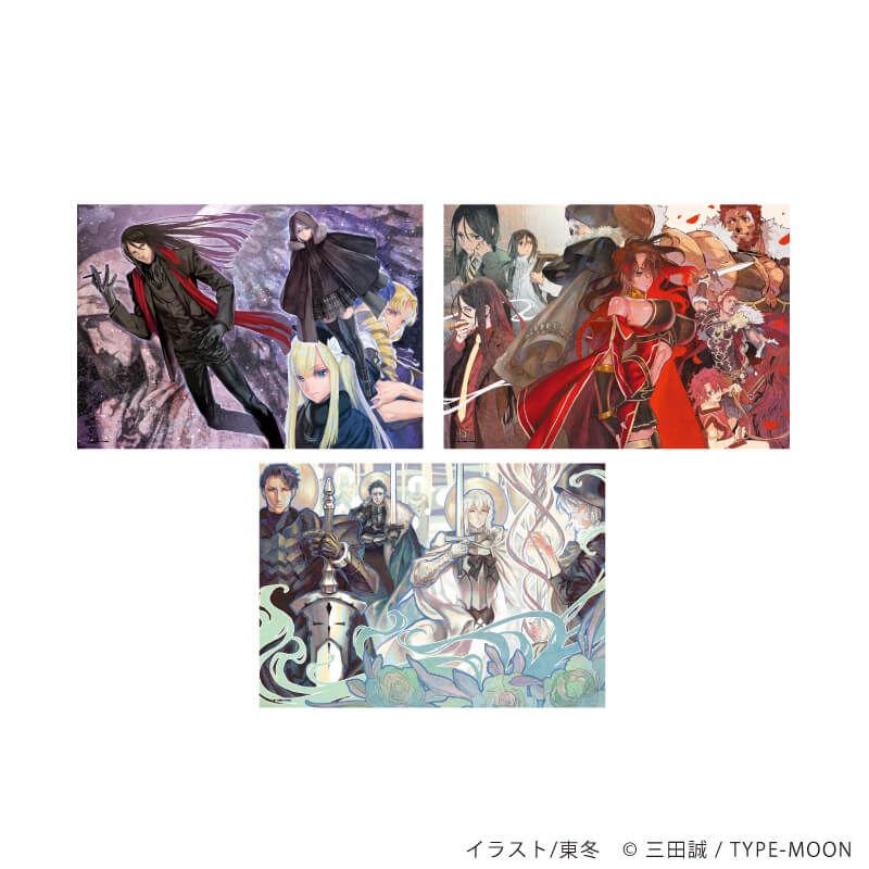 REPLICA GENGA 3枚セット「ロード・エルメロイⅡ世の事件簿」01/集合イラスト(公式イラスト)