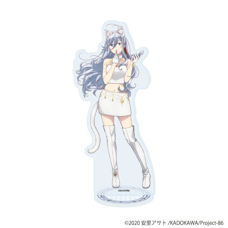 アクリルスタンド「８６―エイティシックス―」08/ヴラディレーナ・ミリーゼ　白猫ver.(描き下ろしイラスト)