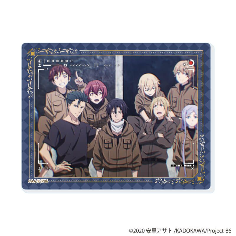 アクリルカード「８６―エイティシックス―」01/ブラインド(6種)(公式&描き下ろしイラスト)